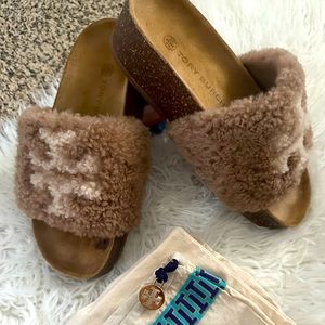 Authentic Tory Burch Slip on Sandals